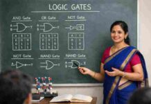 Logic Gates (लॉजिकगेट) – AND, OR, NOT, NAND, NOR, XOR, Truth Table और Boolean Algebra | Class 12 Physics Logic Gates