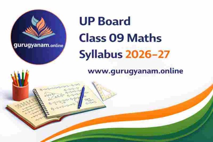 UP Board Class 9 Maths Syllabus 2025–26